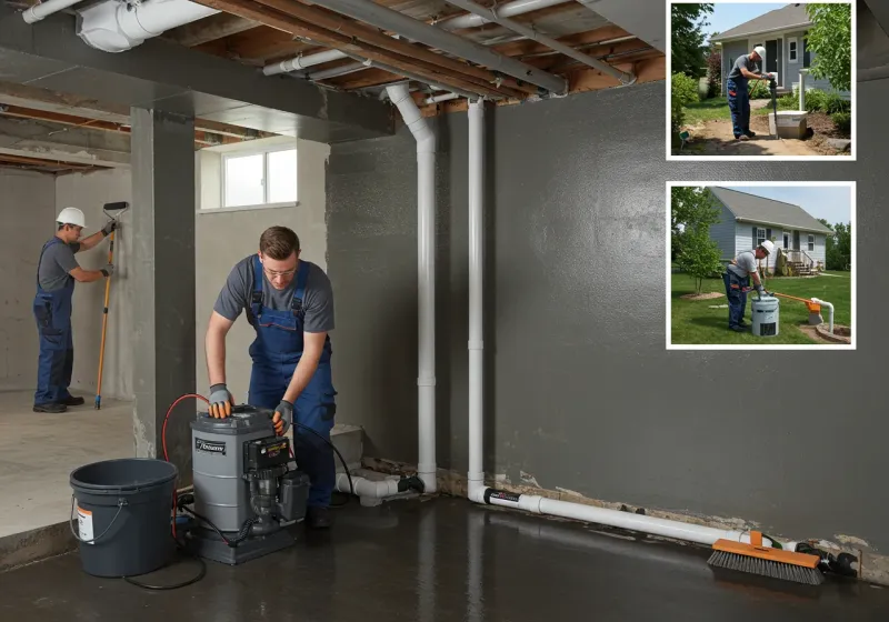 Basement Waterproofing and Flood Prevention process in Heflin, AL